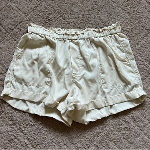 Aerie High Waisted Elastic Waistband Shorts Women's Size L‎